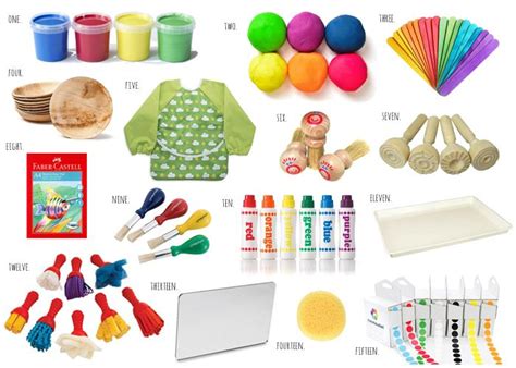 Art Supplies for Babies at How we Montessori