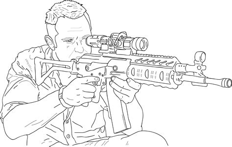 How To Draw A Sniper Easy In this video i would like to show you by ...