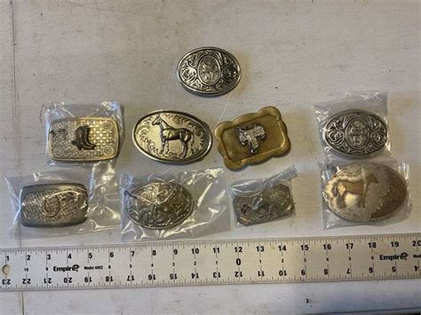 Western belt buckles - Legacy Auction Company