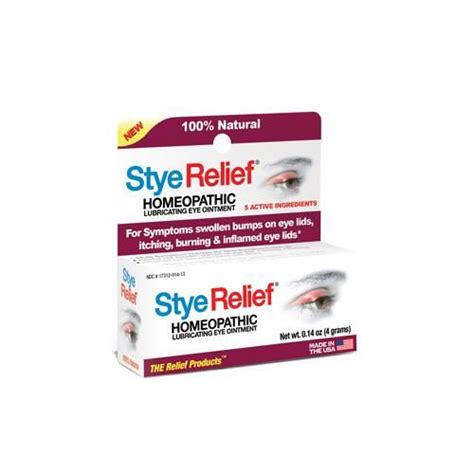 TRP Stye Relief Ointment .14 Oz | Ointment, Eye ointments, Eye stye ...