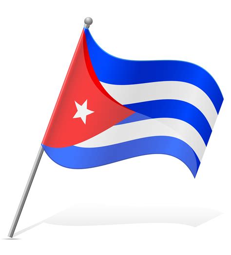 bandera de cuba vector illustration 512913 Vector en Vecteezy