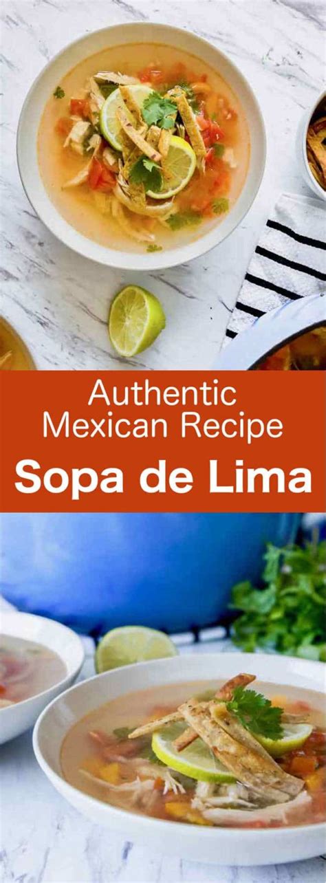 Sopa de Lima - Authentic Mexican Recipe | 196 flavors