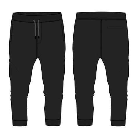 Sweatpants Mockup Vector Art, Icons, and Graphics for Free Download