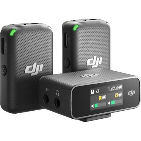 DJI Mic (2Tx + 1Rx) With Charging Case | Camix