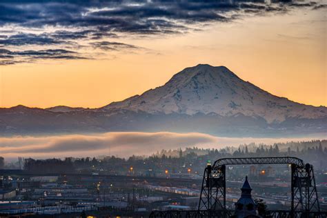 Tacoma Christmas Sunrise by CharlesWb on DeviantArt