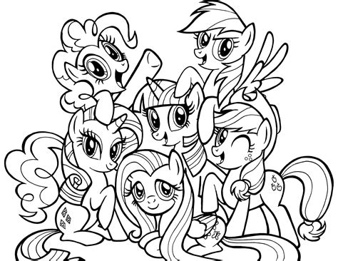 Free Printable My Little Pony Coloring Pages - thiva-hellas