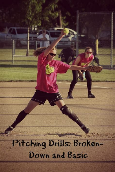 Softball Pitching Drills: Broken-Down and Basic