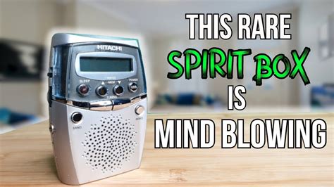 This Spirit Box Is Mind Blowing! | Demonstration & HACK REVEALED (Rare ...