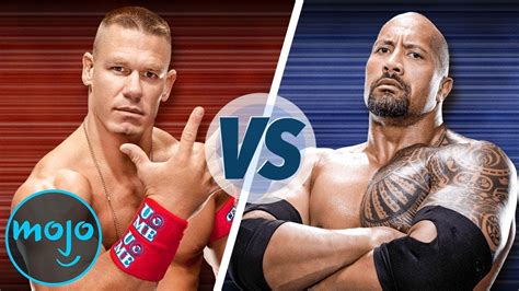 John Cena vs The Rock - YouTube