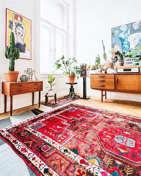 20+ Bohemian Living Room Rugs