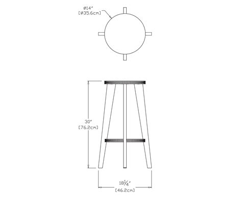 Outdoor Bar Stool for the Modern Lollygagger – Loll Designs