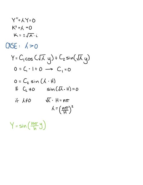 SOLUTION: Laplace equation example solution. - Studypool