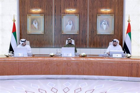 Sheikh Mohammed chairs year's first UAE Cabinet meeting, approves govt ...