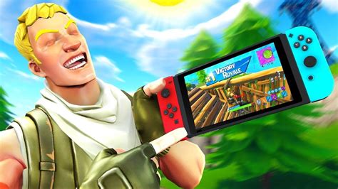 Nintendo switch lite fortnite gameplay! - YouTube