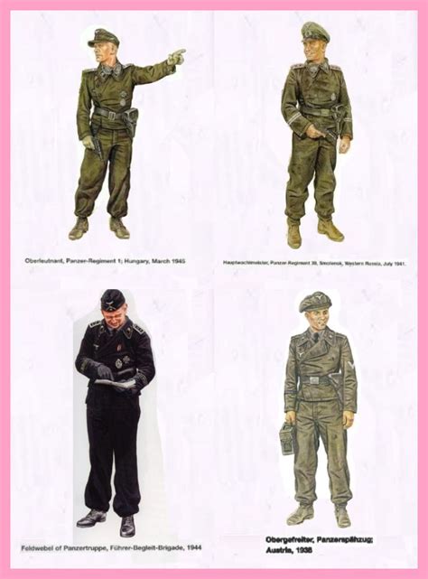 German Heer panzer uniforms 1938 -1945 Military Jacket, Uniform ...