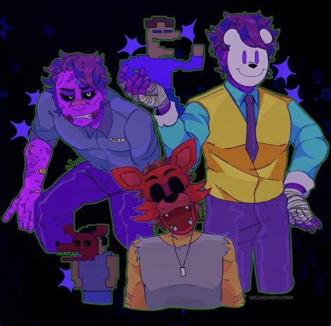 fnaf michael afton fanart All Video Games, Fnaf Sl, Small Town America ...