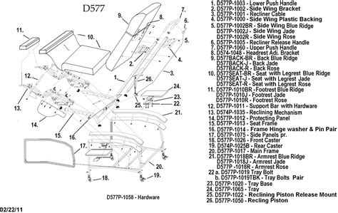 Lazy Boy Sofa Recliner Parts Diagram | Baci Living Room