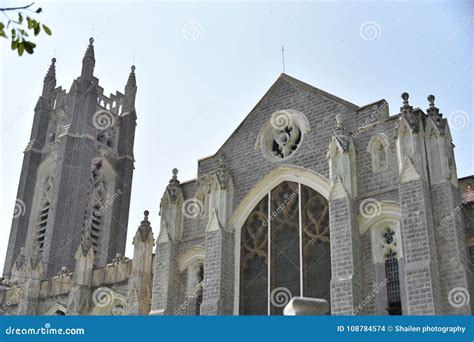 Medak Cathedral at Medak, Telangana Stock Photo - Image of christian ...