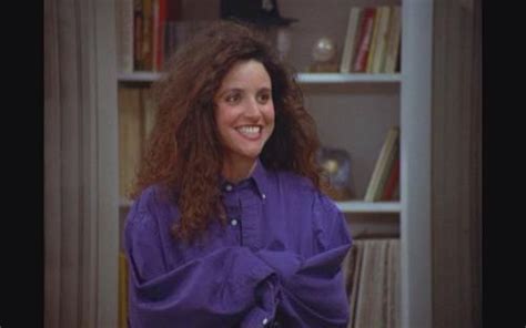 Crazy hair Elaine | Seinfeld elaine, Julia louis dreyfus, Elaine benes