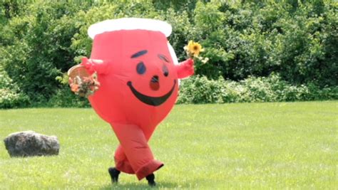 Inflatable Kool-Aid Man Costume: An adult-sized Kool-Aid outfit!