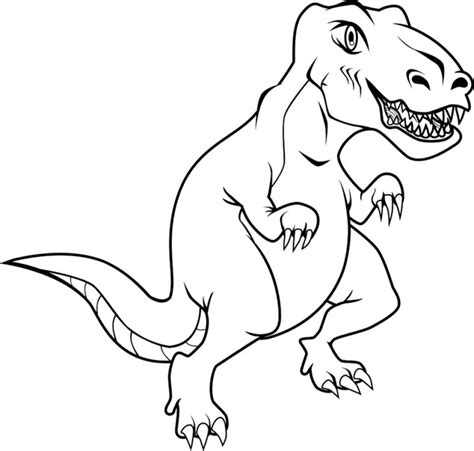 Get This Printable T Rex Coloring Pages 41558