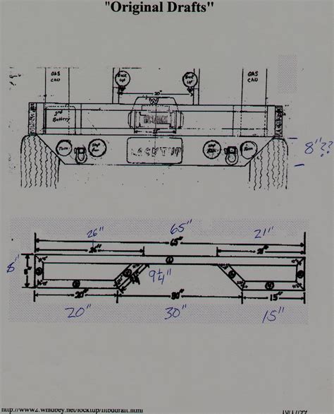 Flatbed Design Plans : Fabricating A Steel Flat Bed For A Ford F-350 ...