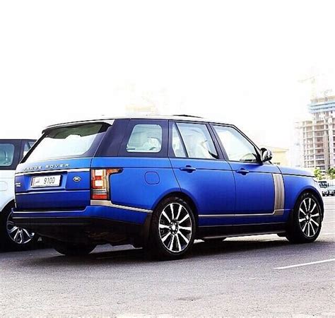 Matte blue rover | Suv range rover, Suv, Range rover