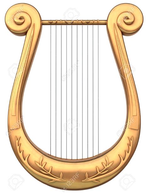 Lyre Of Apollo Instrument Of Ancient Greek God Of Apollo ...