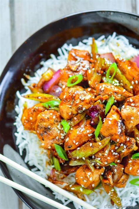 Chinese Black Pepper Chicken Recipe | ChefDeHome.com