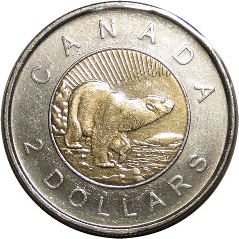 Two Dollars (Toonies) 1608-2008 Quebec 400th Anniversary Canada Toonie ...