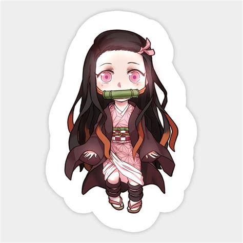 Nezuko-Chann! from the anime Demon Slayer: Kimetsu No Yaiba in chibi ...