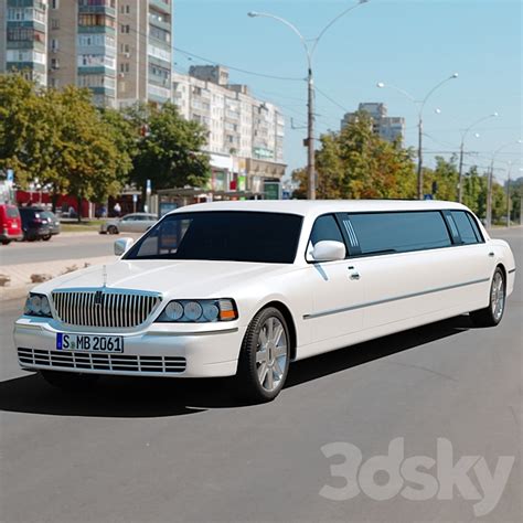 Lincoln Town Car limousine - Free 3D Models Download - UnitySTR