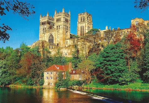 A Journey of Postcards: Durham Castle and Cathedral | United Kingdom