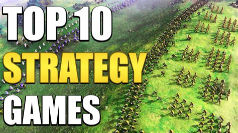 Top 10 Strategy Games You Should Play In 2023! - YouTube