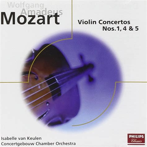 Mozart:Violin Concerto 1/4/5 - Amazon.com Music