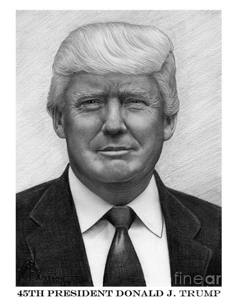 Donald Trump Drawing