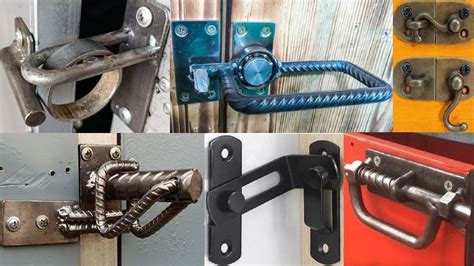 gate latch ideas and gate lock ideas / Metal door latch design ideas ...