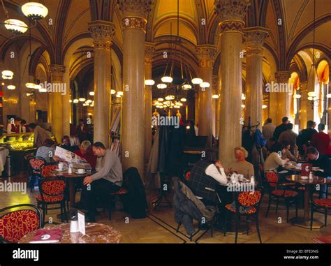 Cafe Central, Interior Stock Photo - Alamy