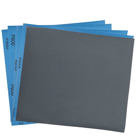 30PCS 600 Grit Dry Wet Sandpaper Sheets, 9 x 11" Silicon Carbide ...