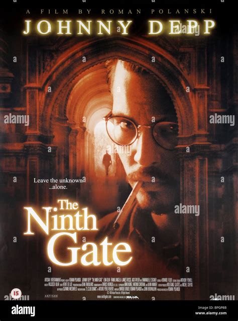 The Ninth Gate Poster / Ninth Gate 1999 Johnny Depp Frank Langella Lena ...