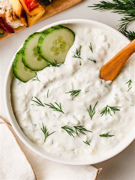 Tzatziki Sauce (Authentic Recipe) - Little Spoon Farm