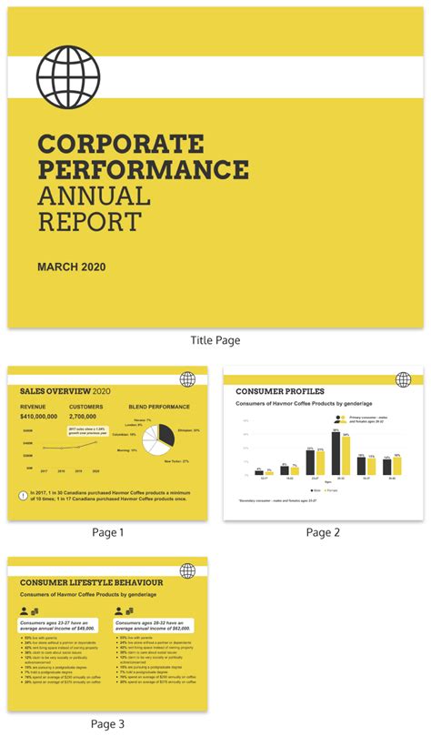 Annual Report Template Word - New Creative Template Ideas