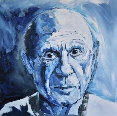 Pablo Picasso The Blue Period By Taiche Acrylic Art ...