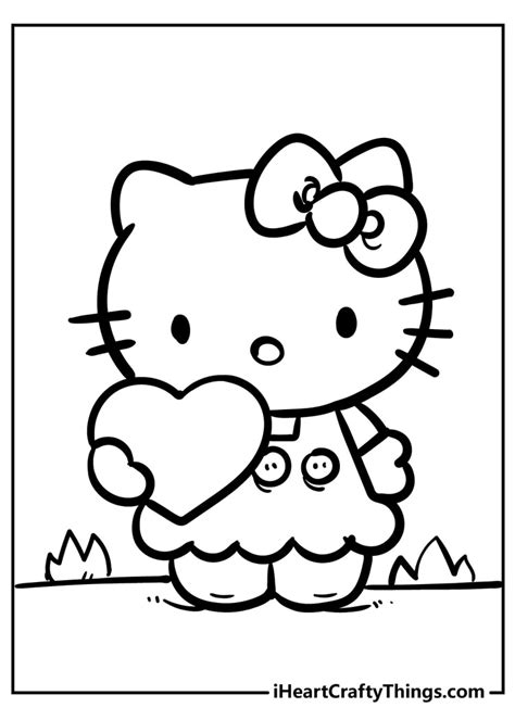 Hello Kitty Coloring Pages - Cute And 100% Free (2021)