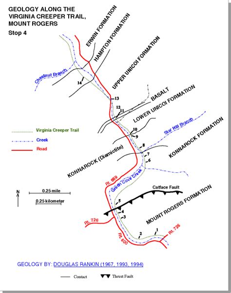 Virginia Creeper Trail Map – Map Of The Usa With State Names