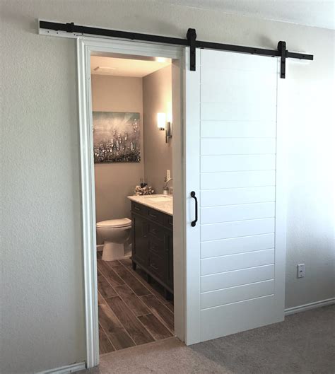 11 Sample Barn Door For Bathroom With New Ideas | Home decorating Ideas