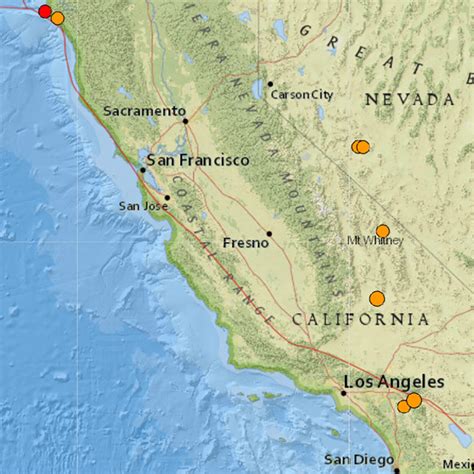 Earthquake Sacramento California Today - Goimages Zone