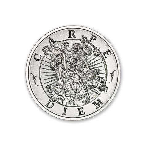 MEMENTO MORI – 2 TROY OUNCE – 39MM – Limited Mintage