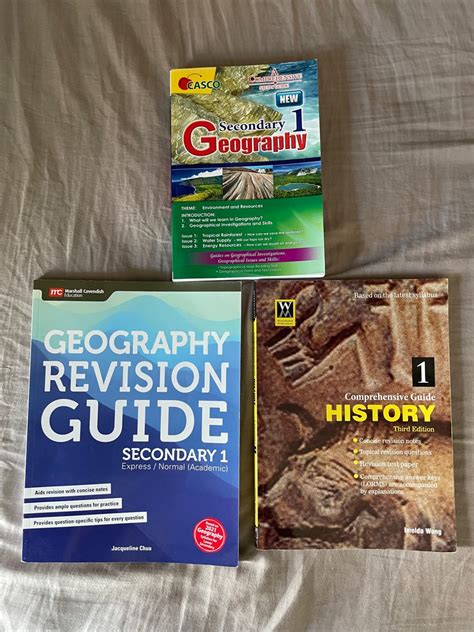 Secondary 1 Geography History Guide Books, Hobbies & Toys, Books ...