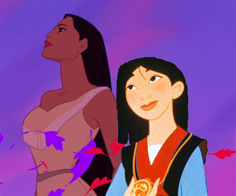 mulan and pocahontas by vickydrawing3739 on DeviantArt